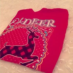 Adorable christmas tee shirt long sleeve
